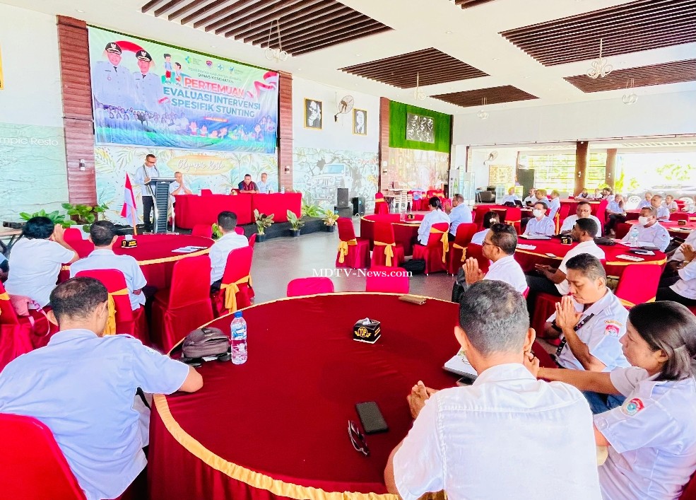 Wabup Lembata Buka Evaluasi Intervensi Spesifik Stunting: Tekankan Kolaborasi Menuju Zero Stunting