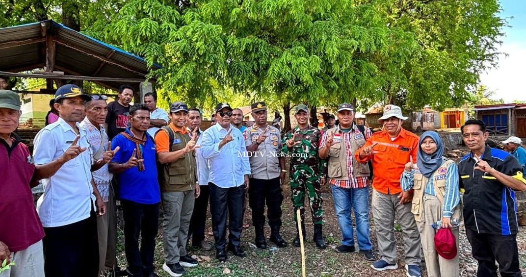 Bupati Lembata Dampingi Tim BNPB Verifikasi Titik Pembangunan Sumur Bor, Dukung Penuh Solusi Air Bersih di Buyasuri
