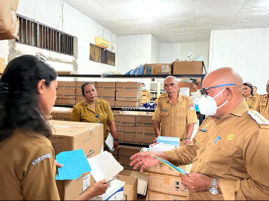 BUPATI KANIS TINJAU STOK OBAT DAN PELAYANAN KESEHATAN PASTIKAN KETERSEDIAAN OBAT JELANG AKHIR TAHUN DAN MEMASUKI AWAL TAHUN 2026