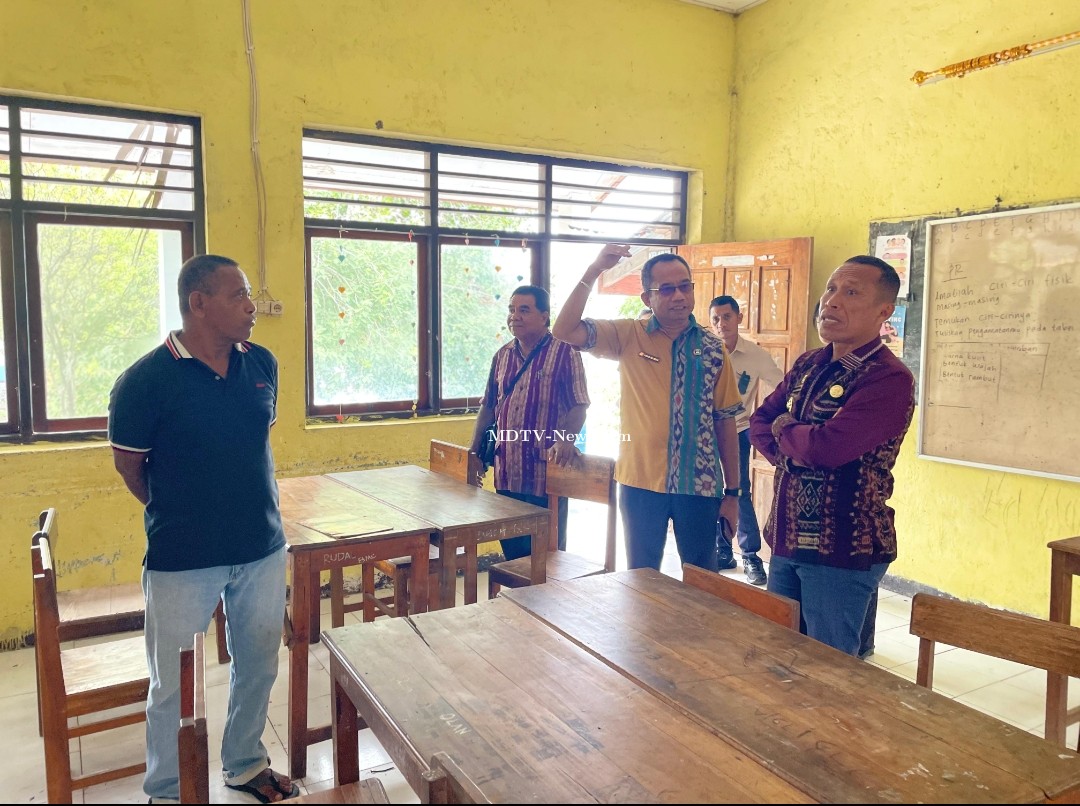 Wabup Lembata Cek Kerusakan SDK 2 Lewotolok, Keselamatan Siswa Jadi Prioritas