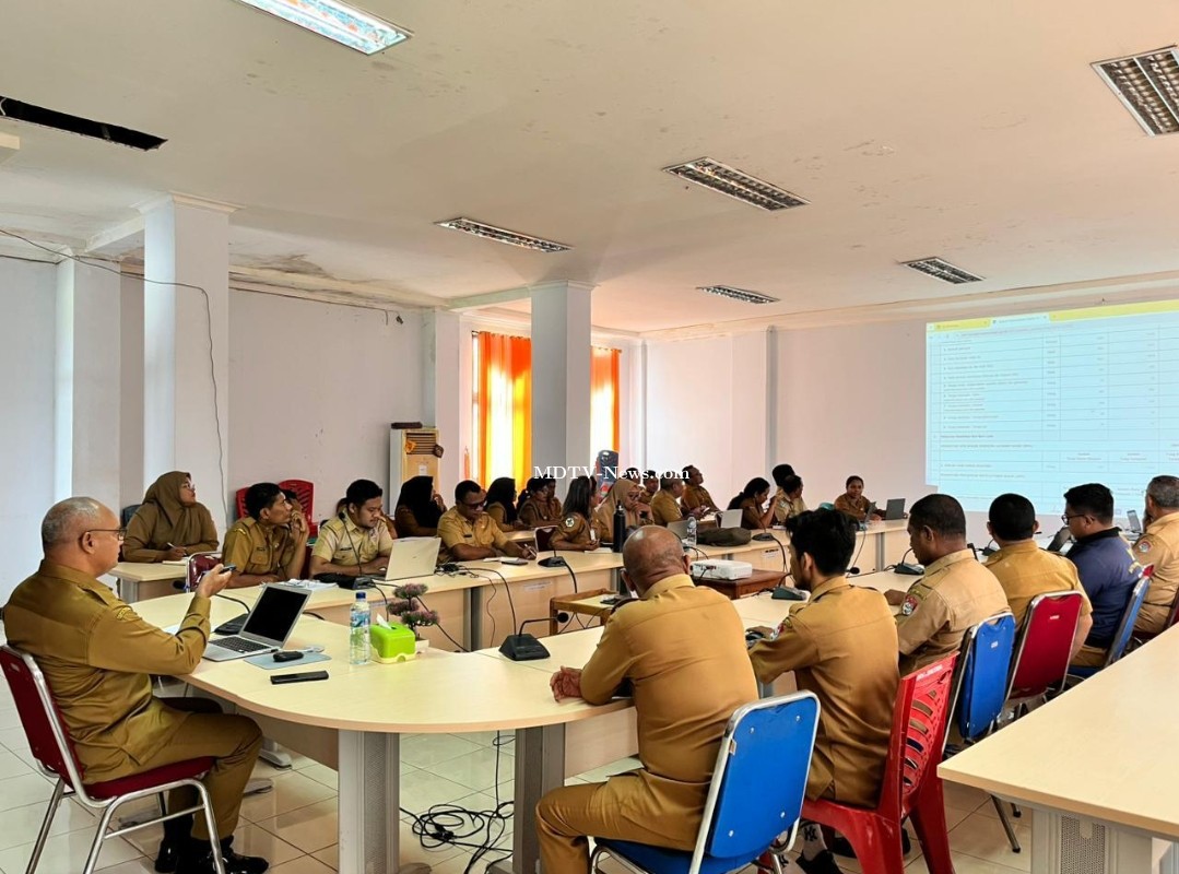 Sekda Lembata Tekankan Penguatan Pelaporan SPM Terpadu Melalui Koordinasi Teknis OPD