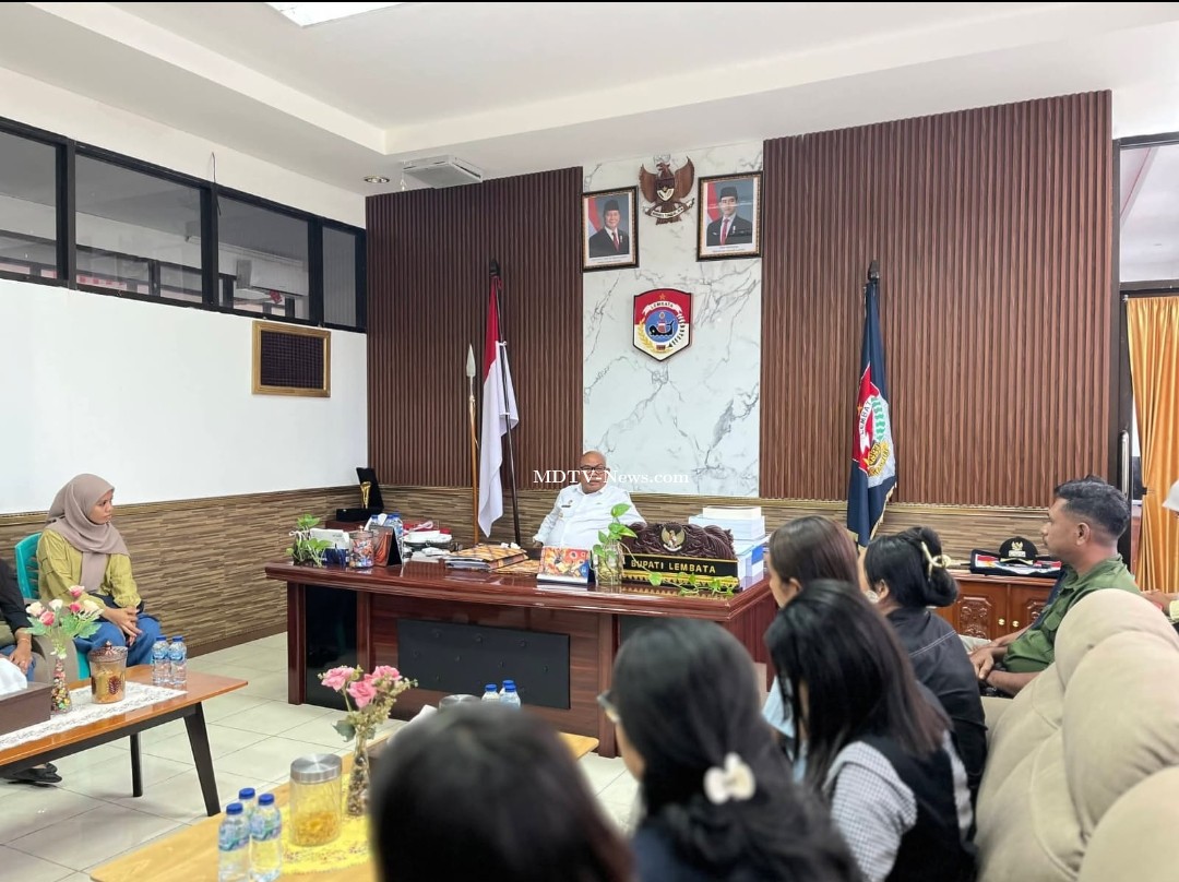 Bupati Lembata Terima Audiensi Pegawai CPNS Distan KP, Tekankan Semangat Pengabdian dan Peningkatan Produktivitas Pertanian