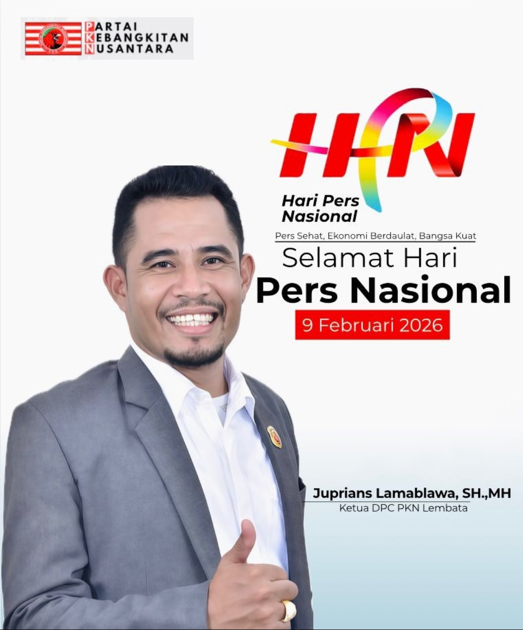 Kanan ucapan HPN ketua PKN