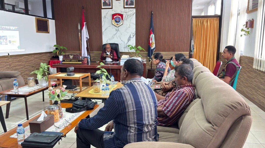 Bupati Lembata Ikuti Rapat Persiapan Hari Lanjut Usia Nasional 2026 dan Pembangunan Sekolah Rakyat di NTT
