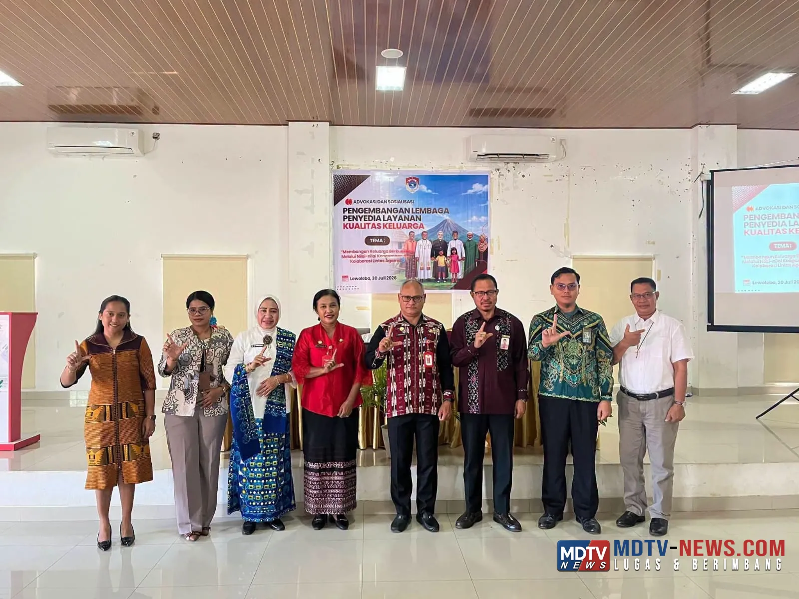 Bangun Keluarga Berkualitas, Pemkab Lembata Gandeng Tokoh Agama Perkuat Perlindungan Perempuan dan Anak