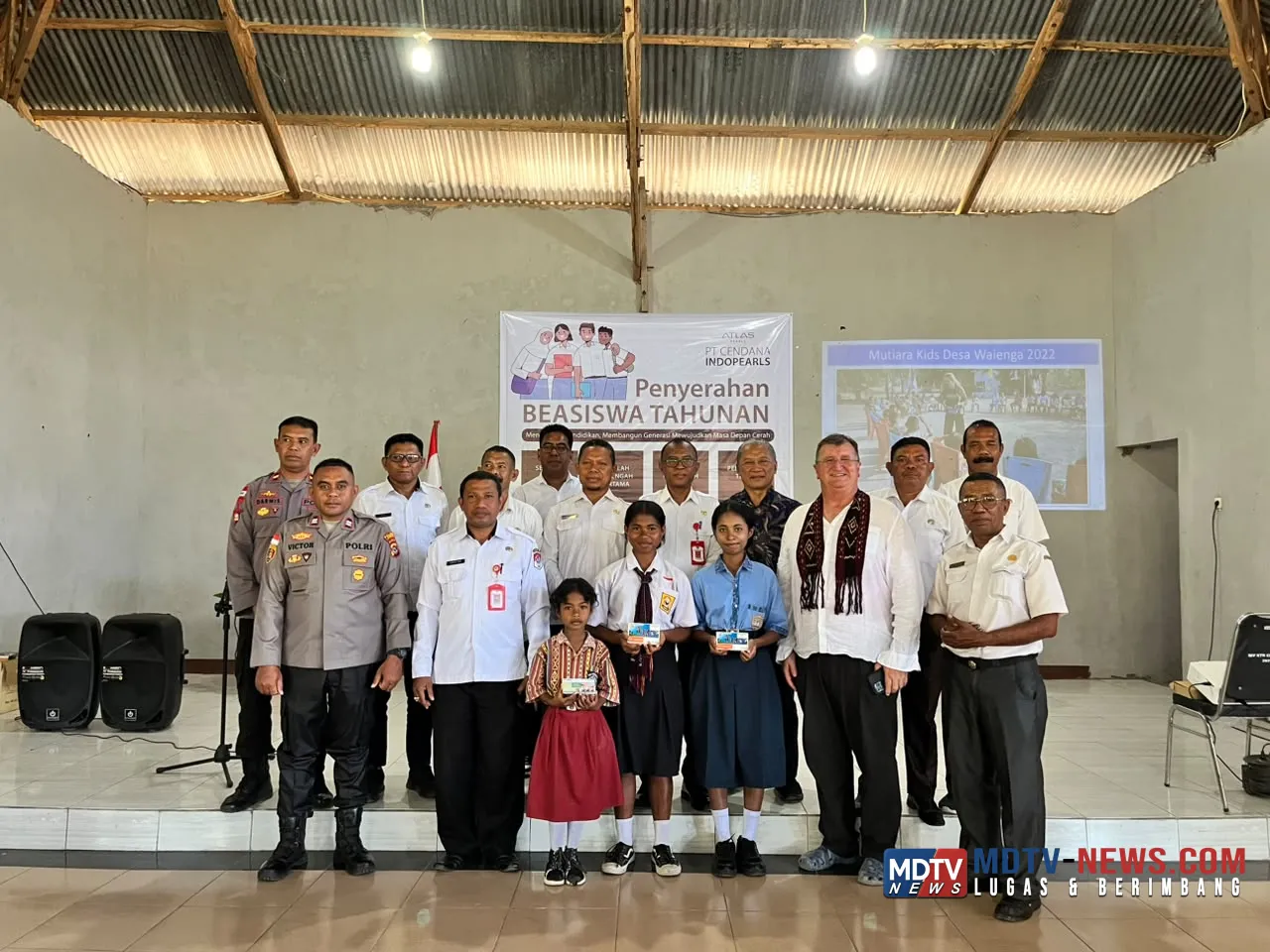 CSR Atlas Pearls Salurkan Beasiswa ke Pelajar Lembata, Pemkab Dorong Dunia Usaha Perkuat Investasi Pendidikan