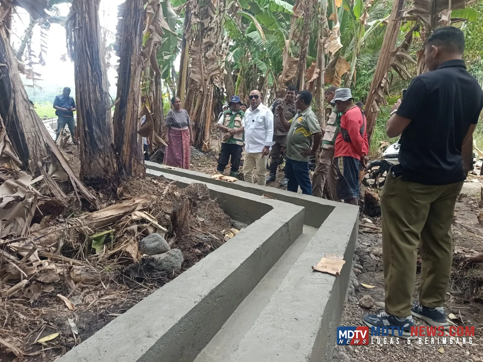 Bupati Lembata Tinjau Irigasi Urumitem Waikomo, Dorong Produktivitas Sawah dan Kemandirian Pangan Daerah