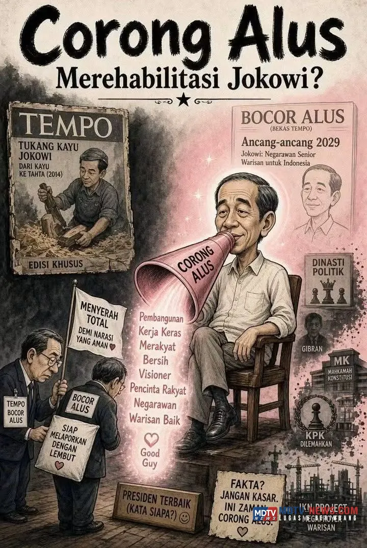Corong Alus Merehabilitasi Jokowi?