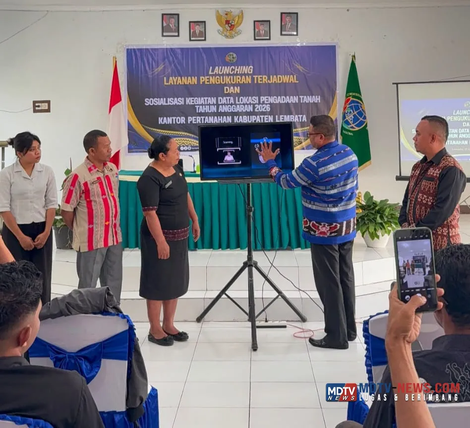 Transformasi Pelayanan Pertanahan, BPN Lembata Luncurkan Sistem FIFO Terjadwal