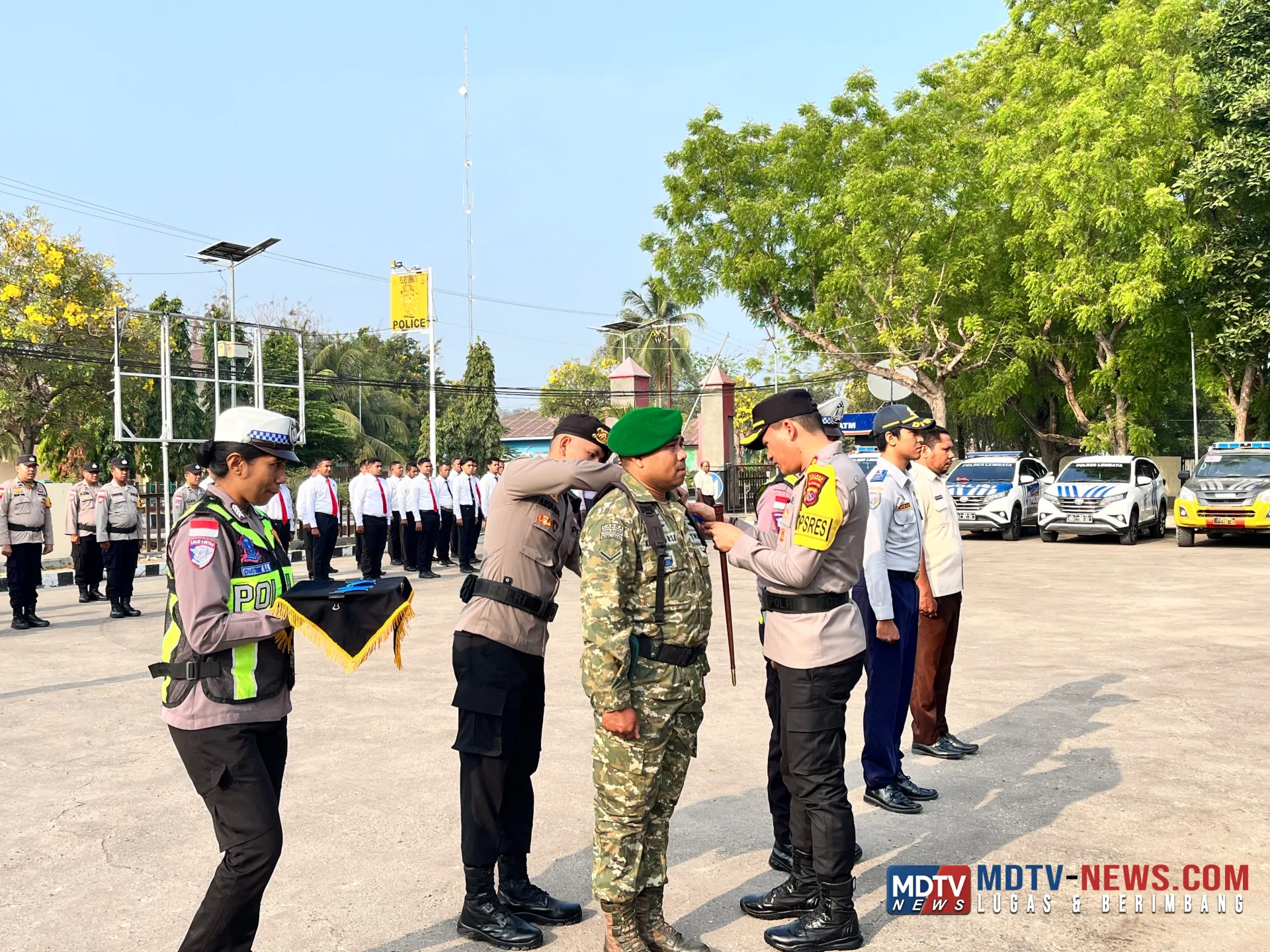 Polres Lembata Gelar Operasi Patuh Turangga 2026, Wabup Nasir Hadir, Kapolda NTT Tekankan Penurunan Kecelakaan dan Disiplin Berlalu Lintas