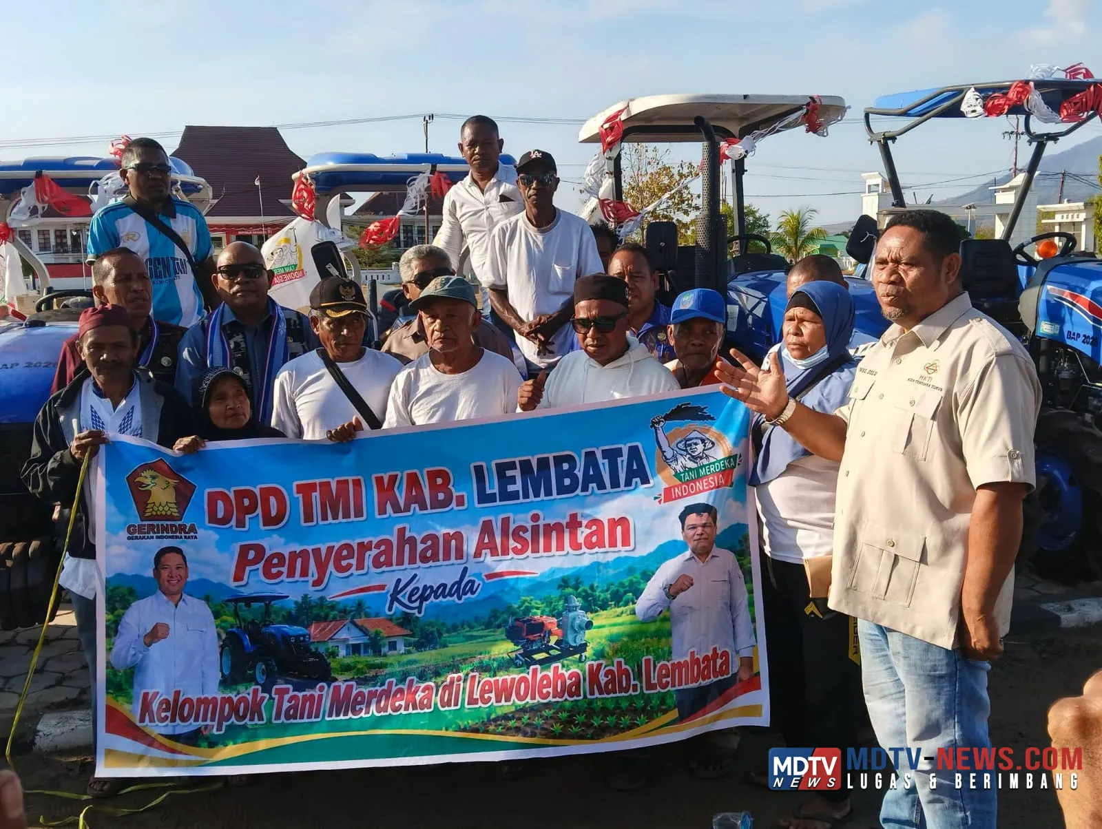 Hari Tani Nasional: Bupati Kanis Tegaskan Transformasi Pertanian Lembata Melalui Dukungan Alsintan