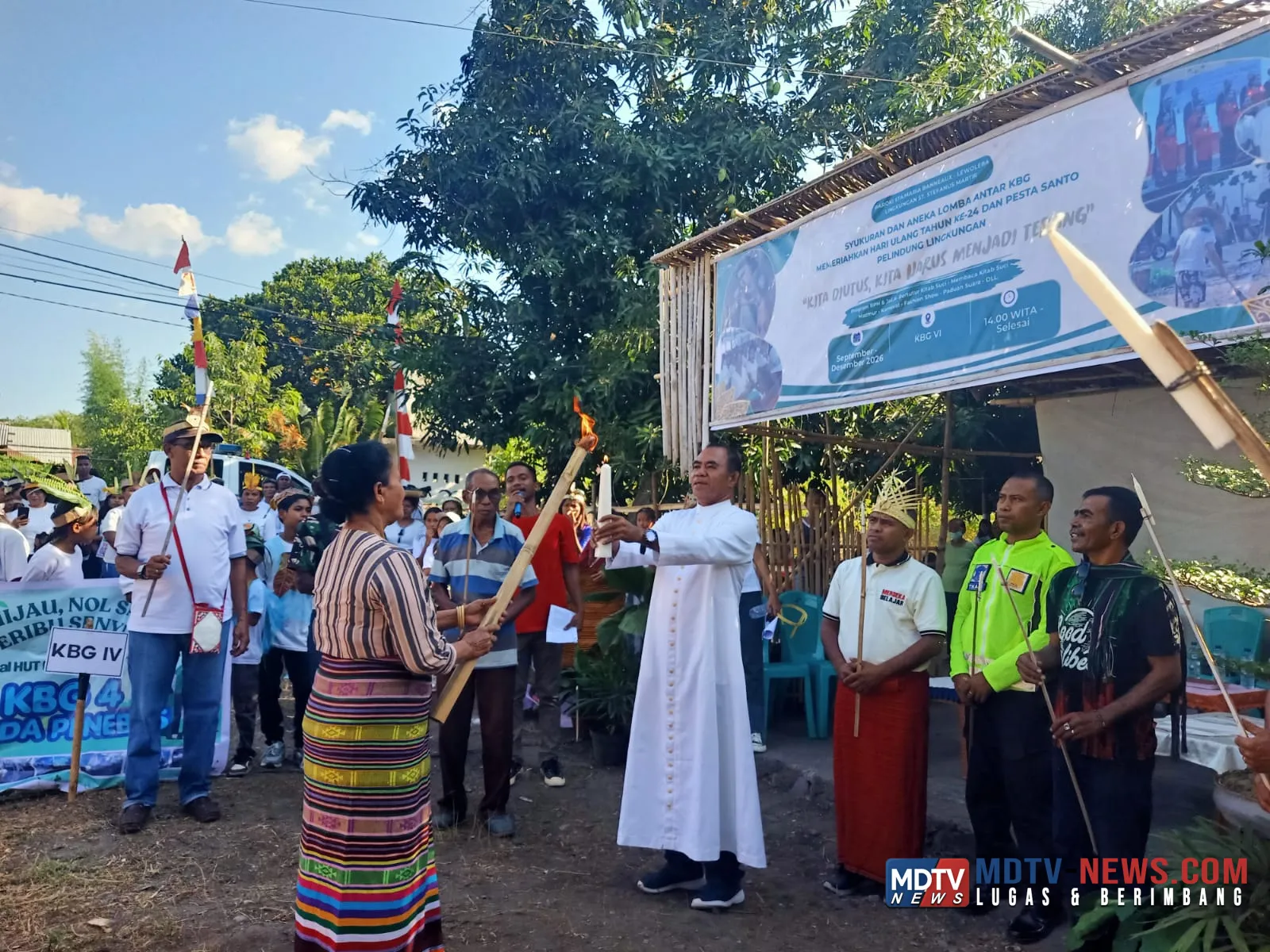Karnaval Iman meriahkan 24 Tahun St. Stefanus Martir Pelindung Lingkungan, Umat Padukan Iman, Kedaulatan Pangan dan Kemandirian
