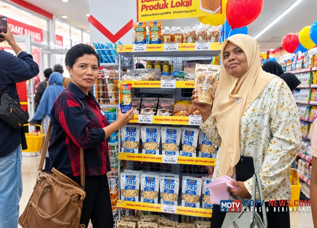 Alfamart Buka Gerai Pertama di Lewoleba, Ketua Perwabantt: UMKM Dapat Panggung, Produk Jagung Titi hingga Kopi Baleo Mejeng di Rak