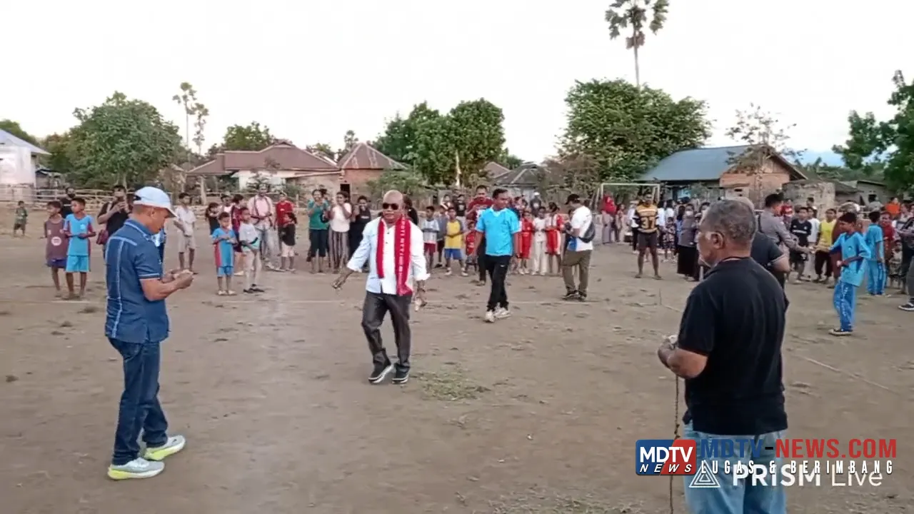 Hari Kedua TEMAN KITA 2026 Meriah, Bupati dan Wakil Bupati Lembata Ikut Permainan Tradisional