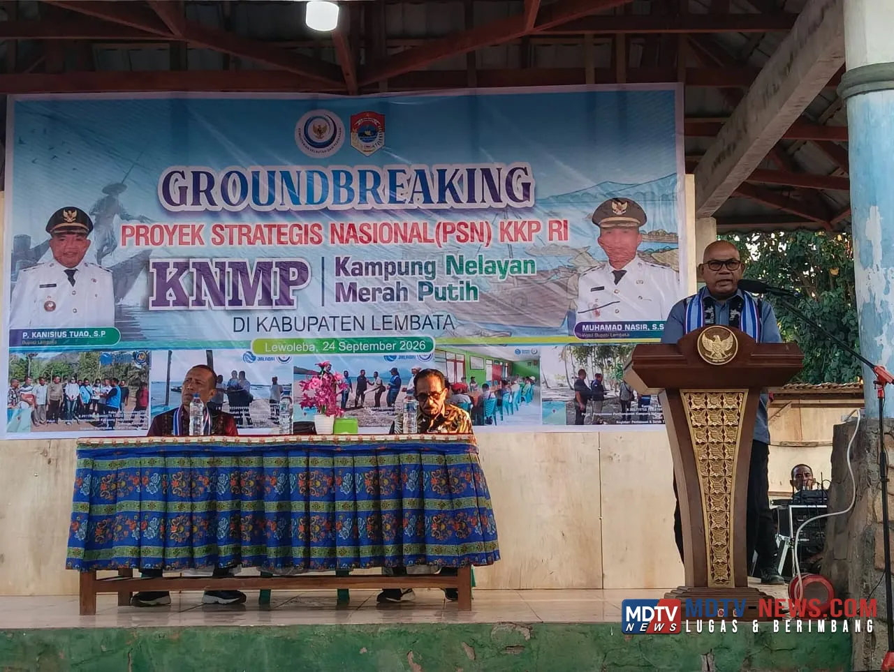 Groundbreaking KNMP Lembata Dimulai, Enam Lokasi Disiapkan, Target Rantai Ekonomi Nelayan Terintegrasi