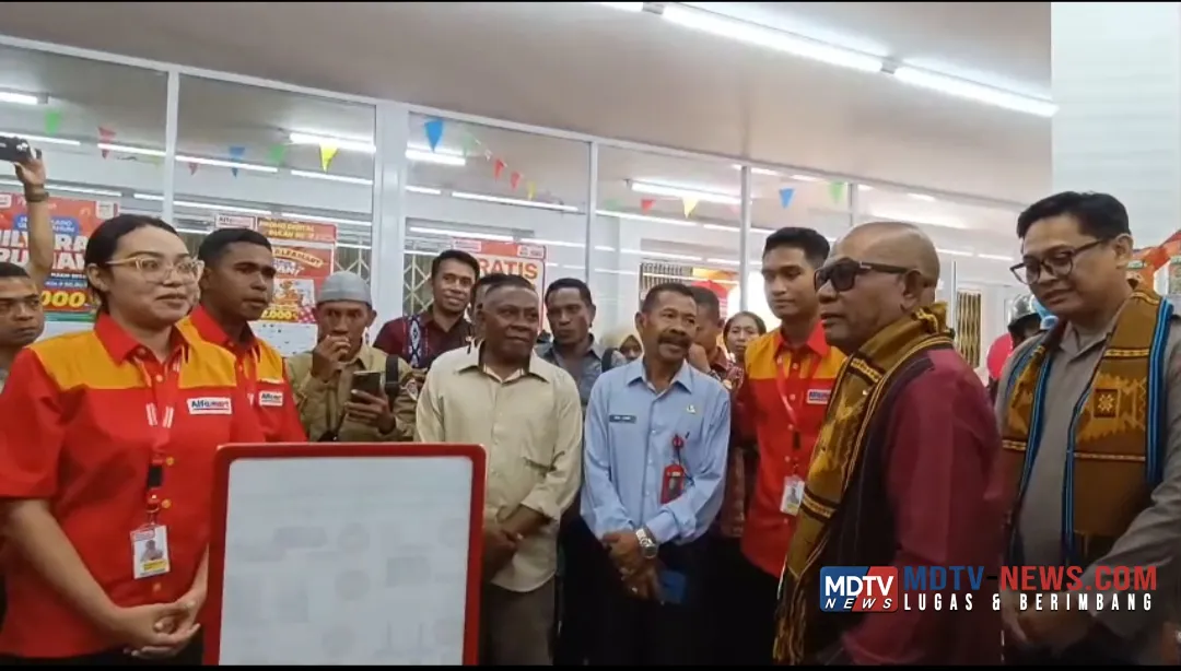 Grand Opening Alfamart Selandoro, Produk UMKM Lembata Mulai Dipasarkan di Jaringan Ritel Modern