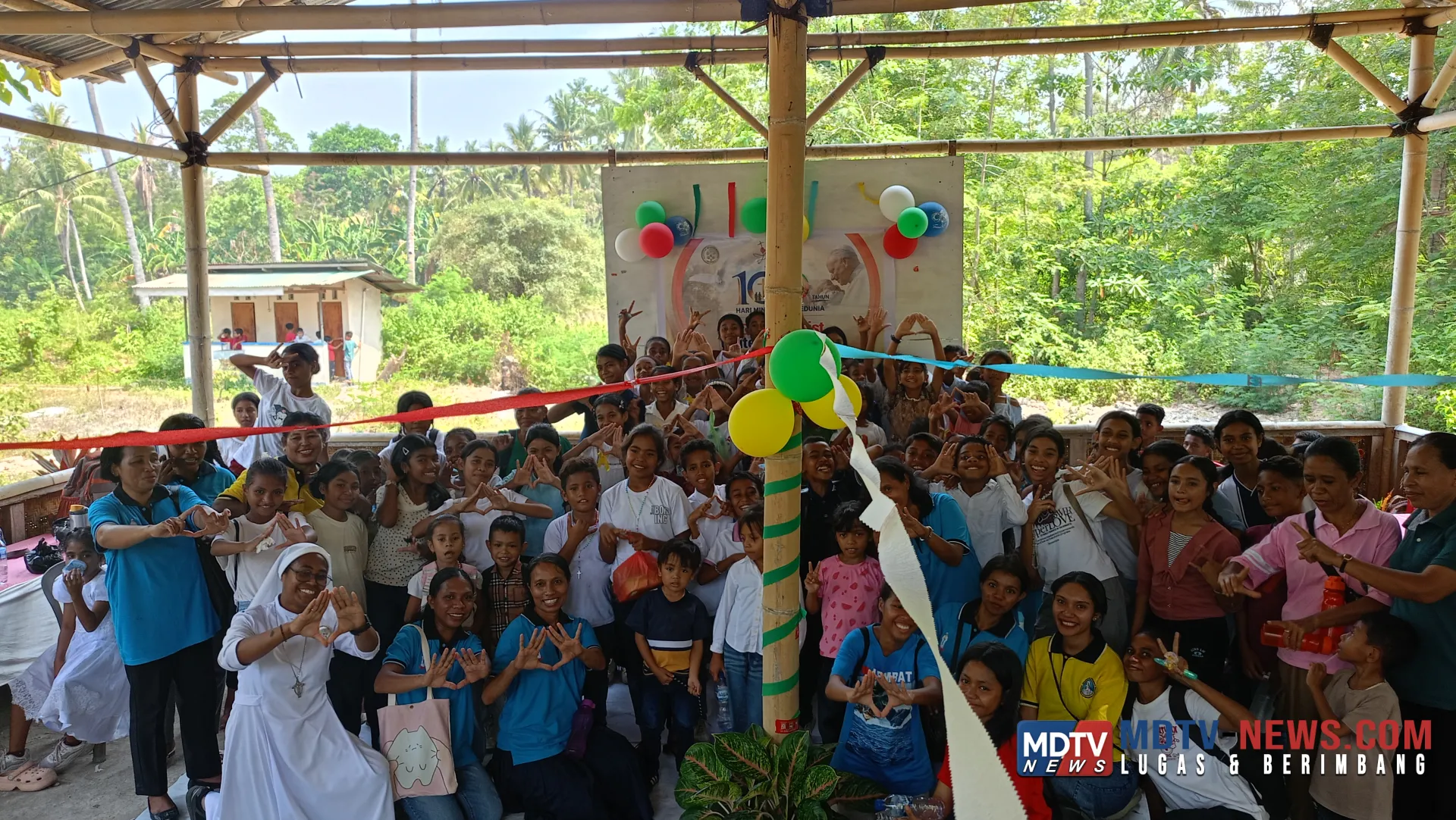 Doa Rosario Misioner Usai Pelantikan Misdinar Dekenat Lembata, KMKI: Semoga Tumbuh Benih Panggilan Misionaris