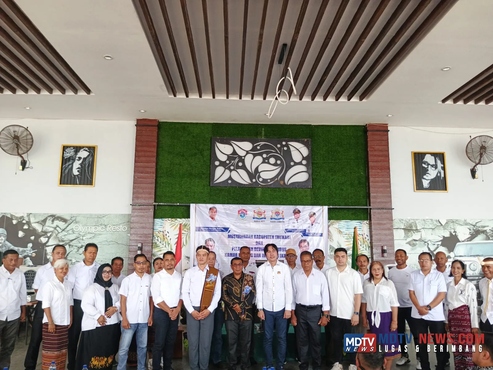 Bobby Lianto Lantik Pengurus KADIN Lembata, Jimmy Sunur Siap Bangkitkan Ekonomi Daerah